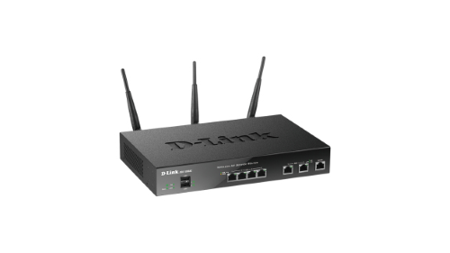 D-Link DSR-1000AC - Router wireless - switch a 4 porte - GigE - Porte WAN: 2 - 802.11a/b/g/n - Dual Band